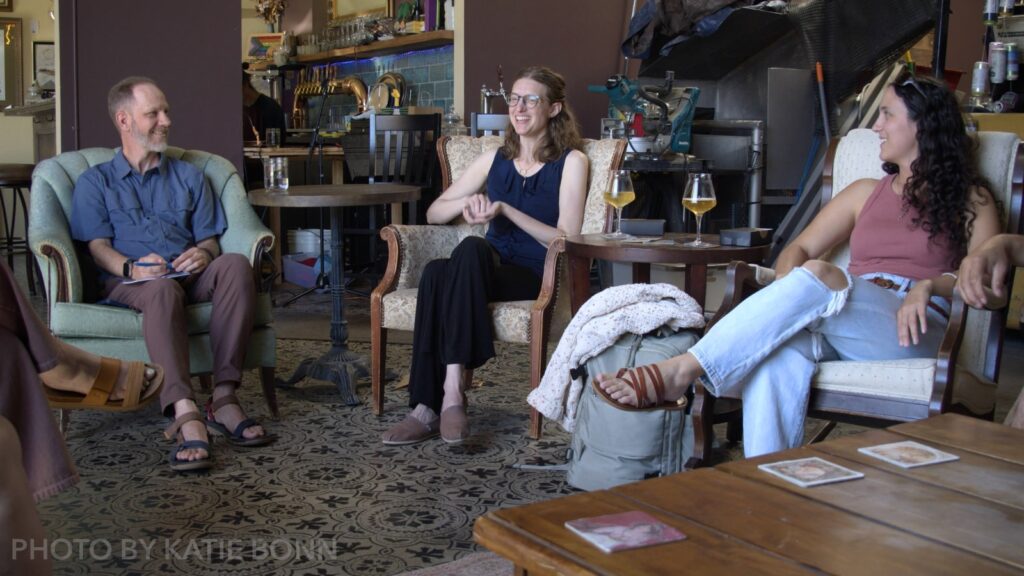 Author and moderators discuss publishing